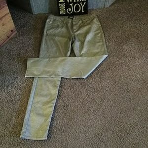 Metallic Gold Jeans